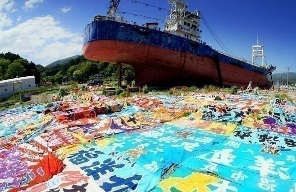 復興支援マスクとして