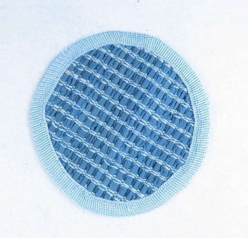 さっきょり【コースター】薄藍さん