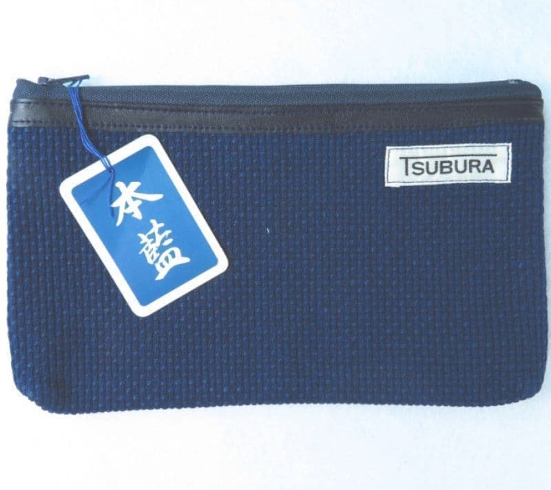 藍染め【ポーチ】まじめさん