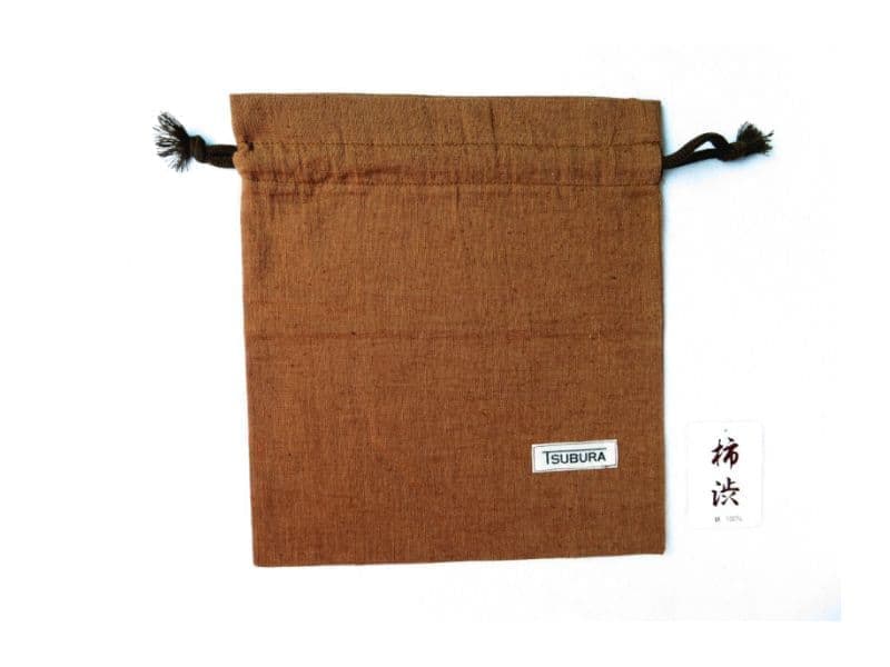 柿渋染め【巾着】