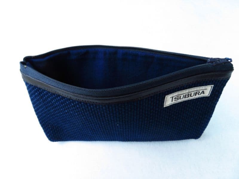 藍染め【ポーチ】まじめさん