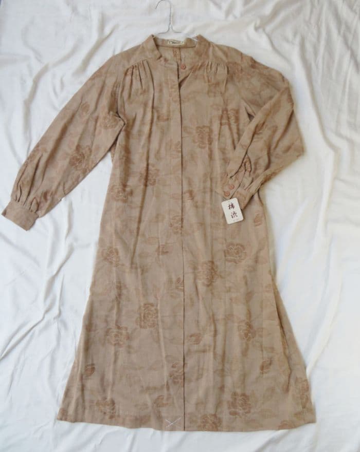 柿渋・バラ織 【ワンピース】