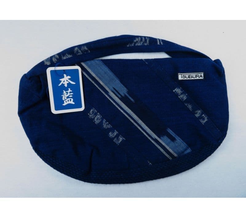 藍染め【巾着】半月さん