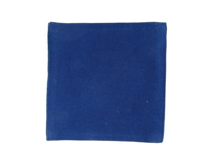 藍染め【コースター】格子さん　裏面